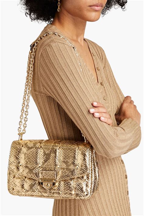 sac michael kors soldes belgique|Michael Kors snakeskin bag.